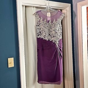 Custom made lavender dress. Size 10.